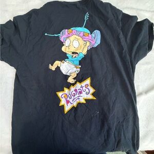 Nickelodeon Rugrats Black Kids T-Shirt